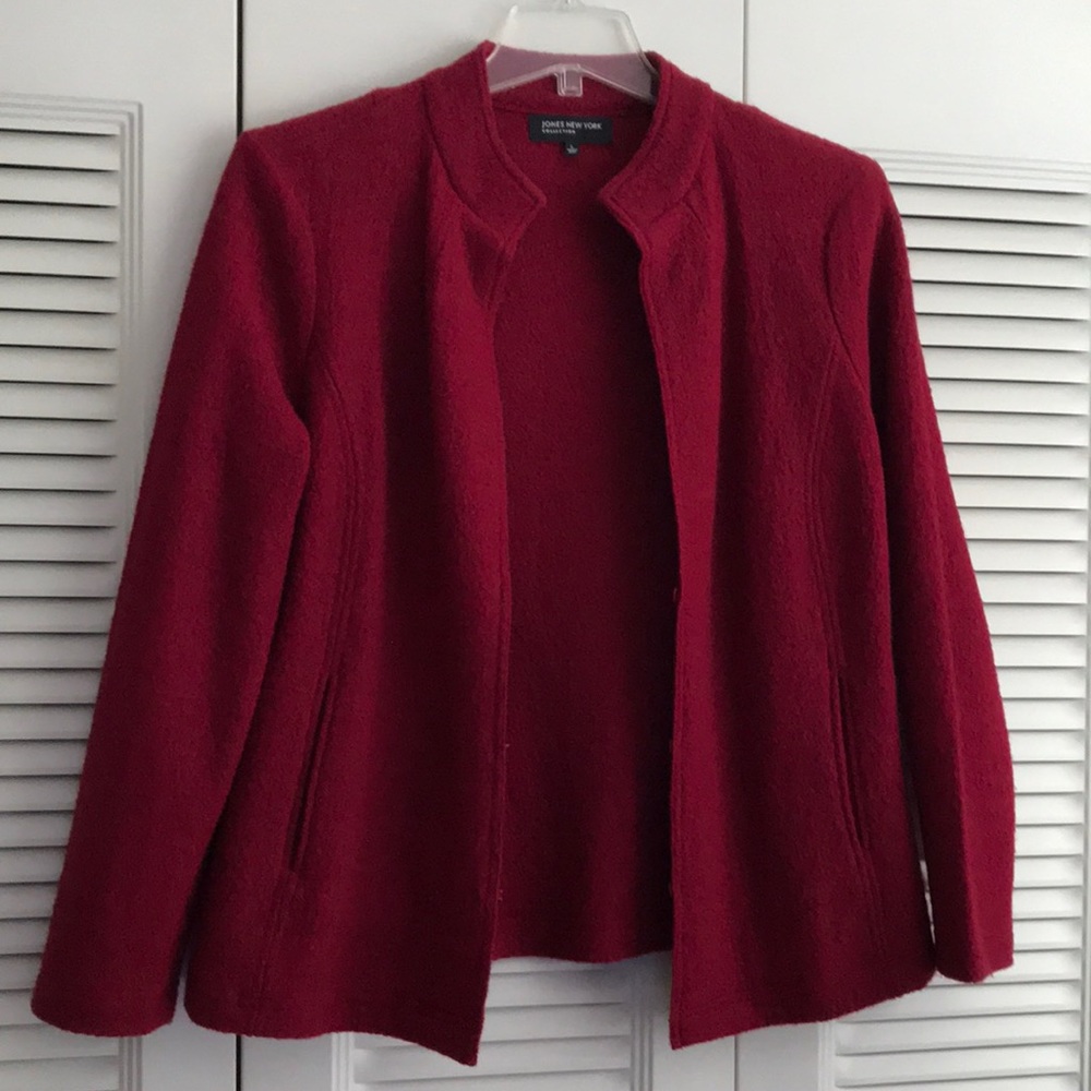 Jones New York boiled wool jacket